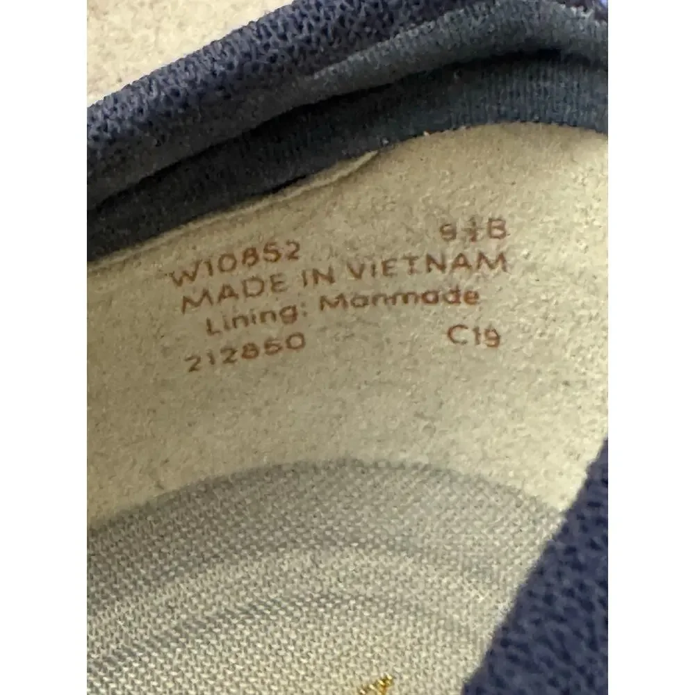 Cole Haan Shoes Womens 9.5 B Zerogrand Casual Slip On Ballet Flats W10852 Blue